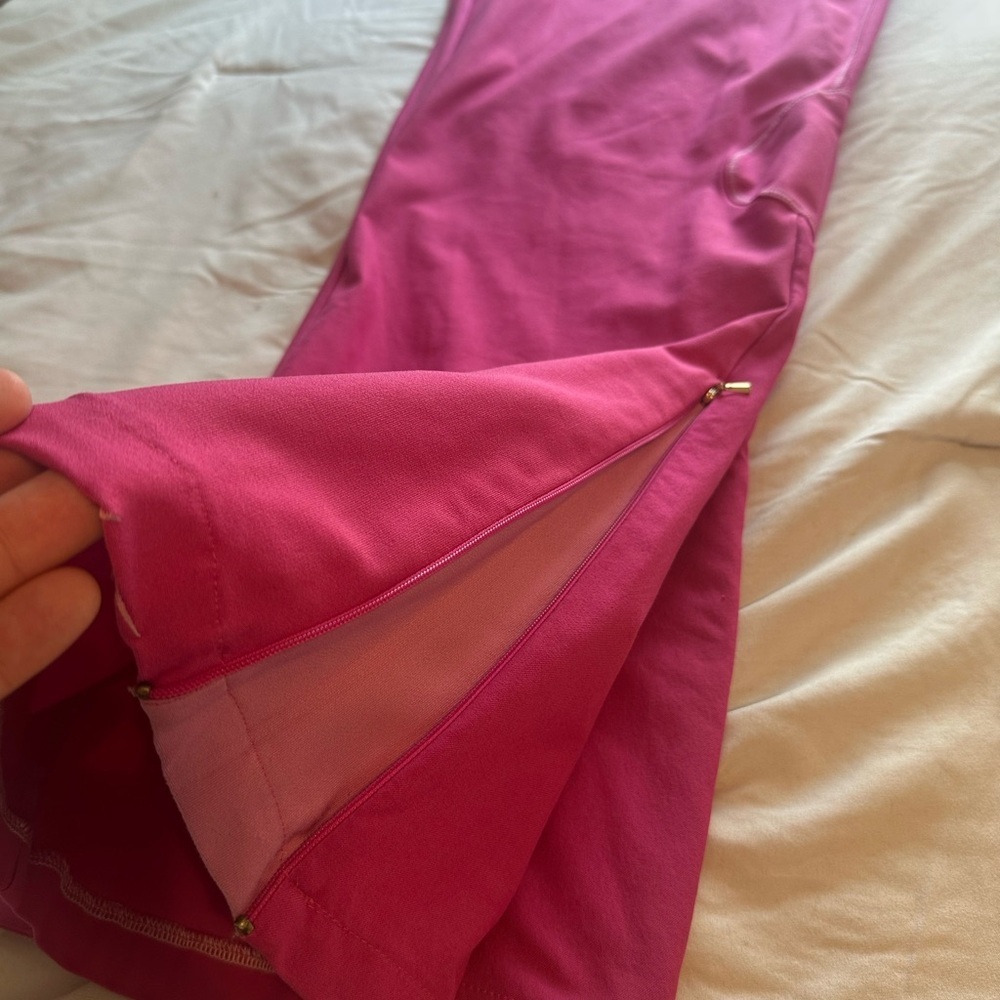 Nike Dri-Fit Women’s Athletic Pants Size 6 – Hot Pink Magenta, Zip Ankle,Pocket - Picture 9 of 15